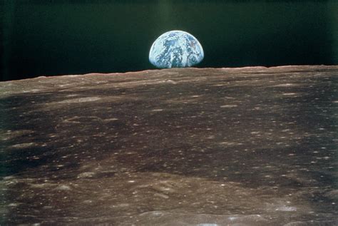 Earthrise From Moon During Apollo Photograph By Nasa Science Photo