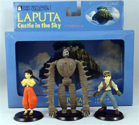 Studio Ghibli Laputa Le Chateau Dans Le Ciel Set De Figurines Pvc