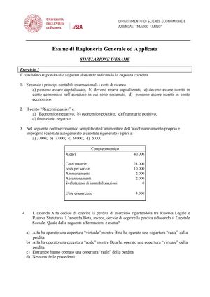 2019 01 OIC 12 Composizione E Schemi Del Bilancio Ragioneria Generale