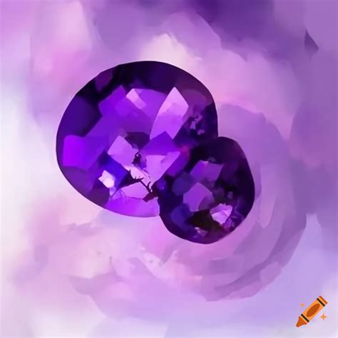 Amethyst Crystal On Craiyon