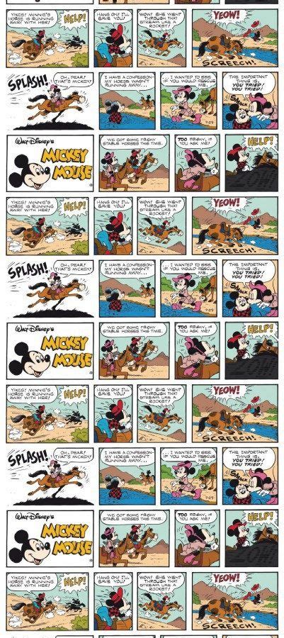 Tapeta Myszka Miki Flizelina Mickey Mouse Komiks Erli Pl