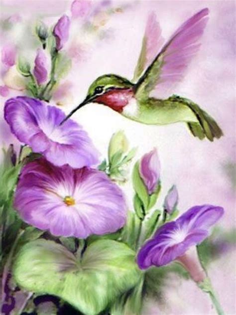 Pin On Art Hummingbird Painting Flower Painting Hummingbird Drawing