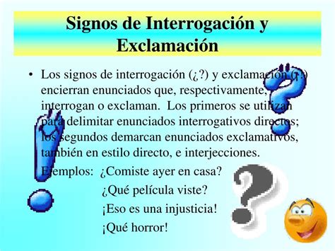 Que Son Los Signos De Interrogacion Y Ejemplos Opciones De Ejemplo