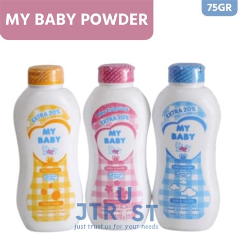 Jual My Baby Powder Bedak Bayi 75gr Shopee Indonesia