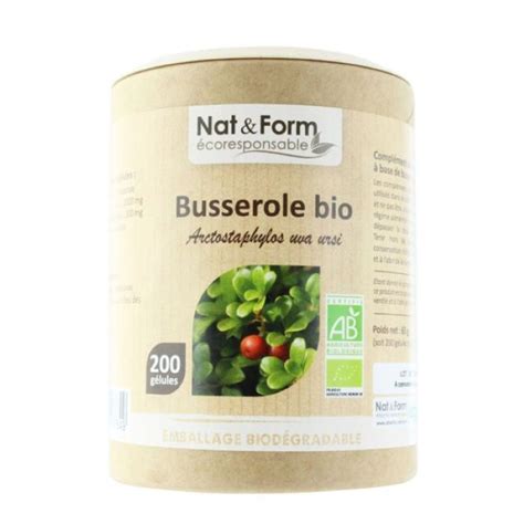 Nat Form Busserole Bio Gelu Veg Eco