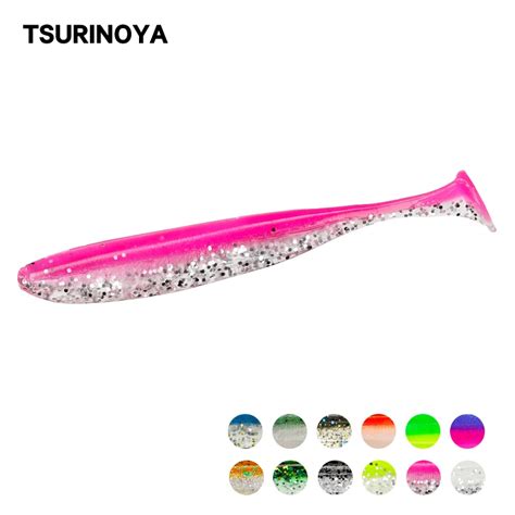 TSURINOYA 25 Sztuk Fishing Lure 55mm 0 8g Mi Kka Przyn Ta Maggot Przyn