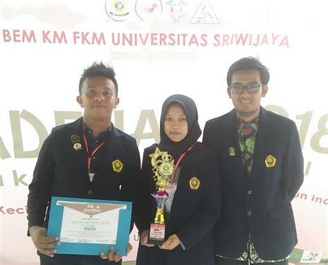 Mahasiswa FKM UNEJ Juara 1 Bakti Desa Nasional UNSRI Rilis Berita