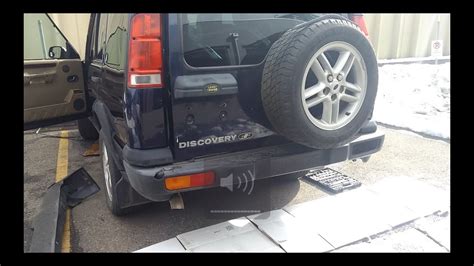 Land Rover Discovery Ii Rear Bumper Removal Youtube