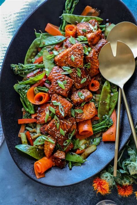 Salmon Stir Fry Recipe Bonappeteach