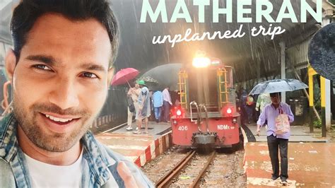 Matheran Hill Station In Monsoon Matheran Vlog Matheran Toy Train