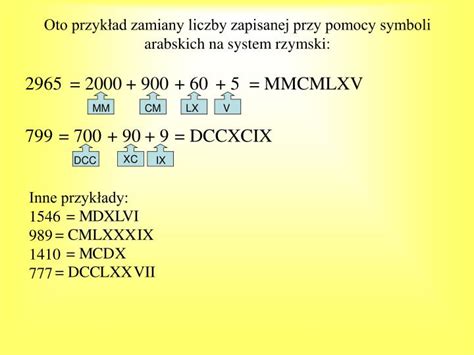 Ppt Rzymski System Zapisywania Liczb Powerpoint Presentation Id