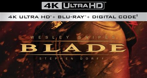 Blade Starring Wesley Snipes Officially On 4K December HighDefDiscNews