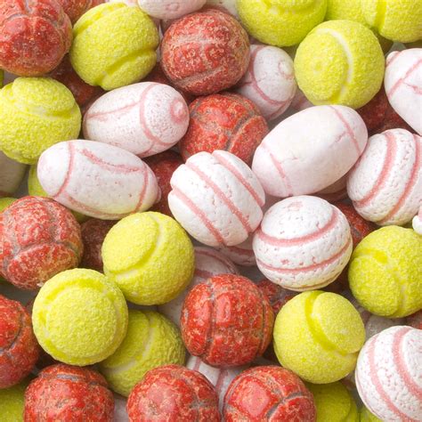 Fini Kosher Sports Balls Bubble Gum 22 Lb Bag • Gummies And Jelly