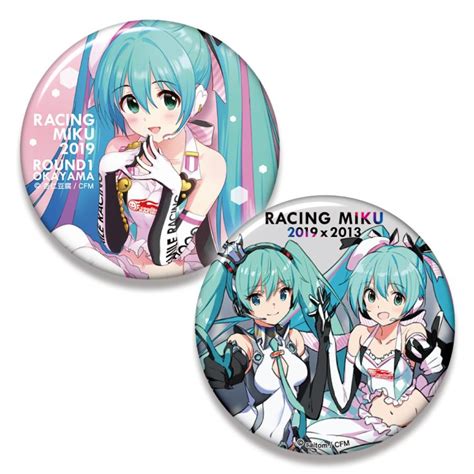 初音ミク レーシングミクver 2019 ミニ色紙 岡山応援ver Rd2 富士応援ver