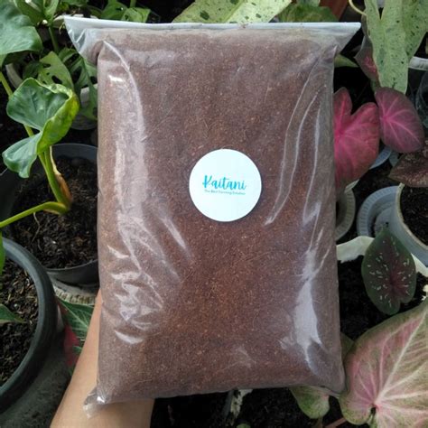 Jual Cocopeat Serbuk Sabut Kelapa Kemasan Plastik Gr Media Tanam