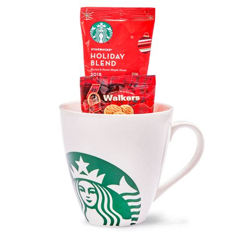 Starbucks Coffee & Teas Gift Basket 3 Pieces - Walmart.com - Walmart.com