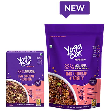 Buy Yoga Bar Muesli Dark Chocolate Cranberry Healthy Rich In