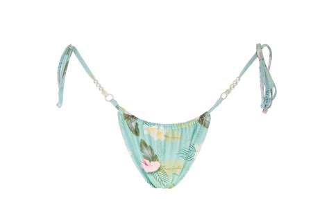 Tropez Bikini Bottom Aquamarine - Wailea Swim