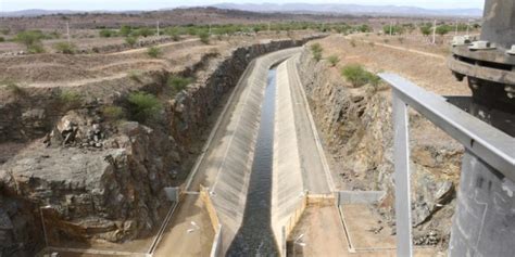 Chega Gua Na Maior Obra De Infraestrutura H Drica Da Para Ba