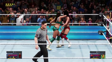 Wwe 2k20 Gameplay Billie Kay Vs Peyton Royce Youtube