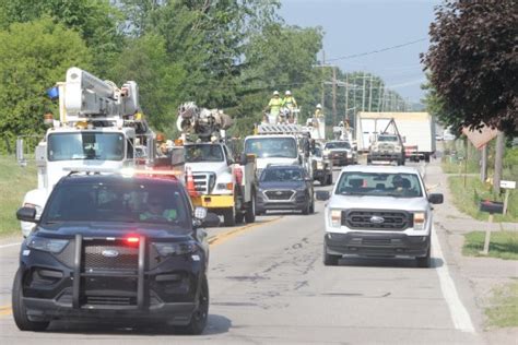 Historic Macomb Township Hall moved to its new location – Macomb Daily