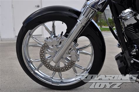 Wrap Style 23 Steel Front Fender For 23 Inch Front Wheel Conversion