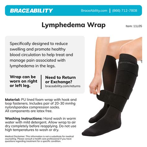 Get Rid Of Swollen Legs Fast Lymphedema Compression Wrap