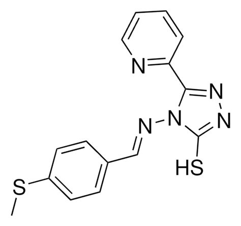 Methylthio Benzylidene Amino Pyridinyl H Triazole