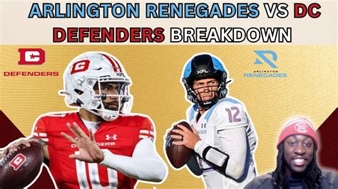 Samuel Akem Arlington Renegades Vs Dc Defenders Breakdown Youtube