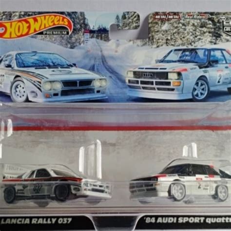 Jual Must Have Hot Wheels Two Pack Lancia Rally Audi Sport