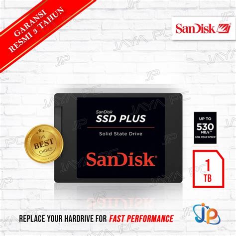 Jual Sandisk Ssd Plus 1tb Sata 3 Sandisk Ssd 1 Tb 25 Di Lapak Jaya Pc Bukalapak