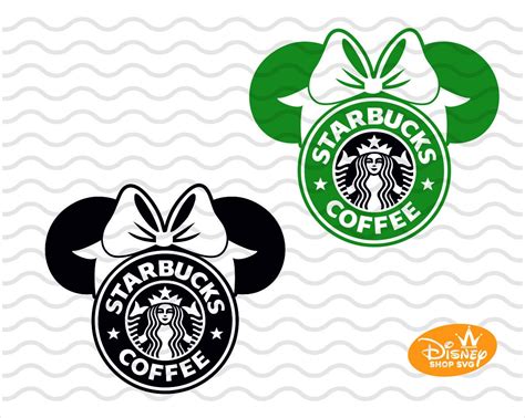 Minnie Mouse Starbucks Svg Minnie Mouse Head Svg Disney Etsy