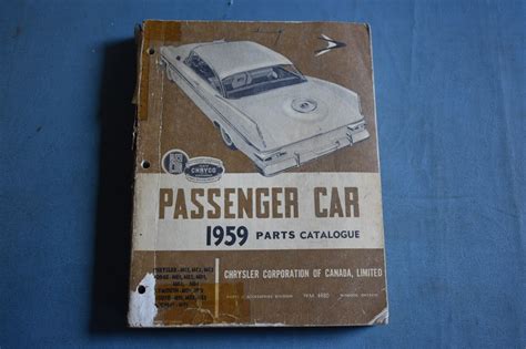 Dodge Plymouth Chrysler Desoto Parts List Catalog Catalogue Ebay