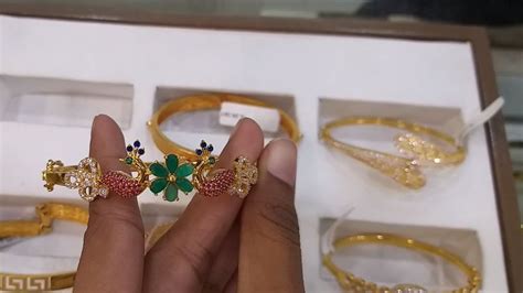 Latest Gold Women Bracelet Collection With Weight Lalitha Jewellery