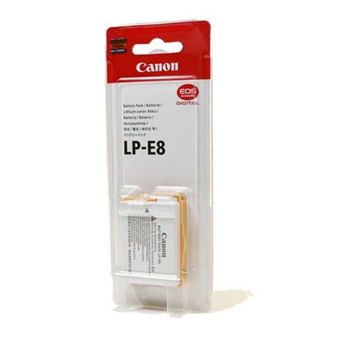 Original Canon Lp E8 Oem Battery