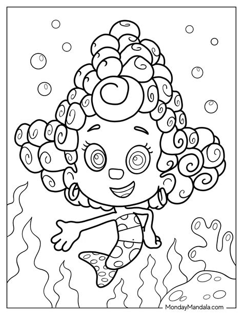 Bubble Guppies Coloring Pages Free Pdf Printables