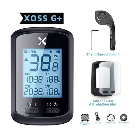 Xoss G Gps Bicicleta Computador Sem Fio Velocidade Ca Velocímetro