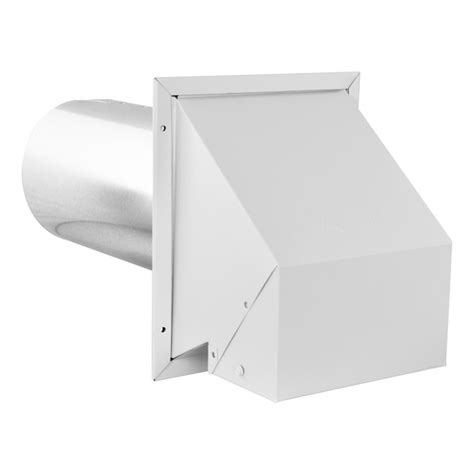 Imperial 6 In Dia Galvanized Steel R2 Exhaustintake Dryer Vent Hood Vtl0040 At