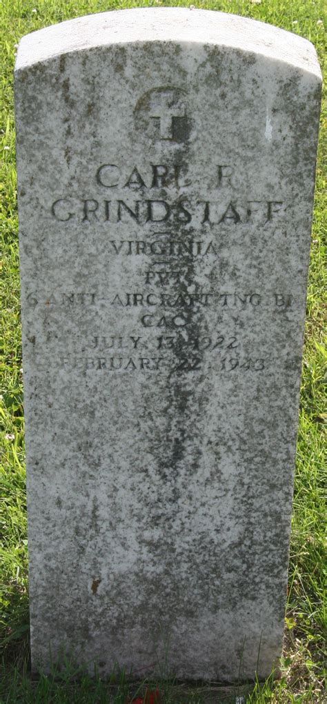 Carl R Grindstaff Find A Grave Memorial