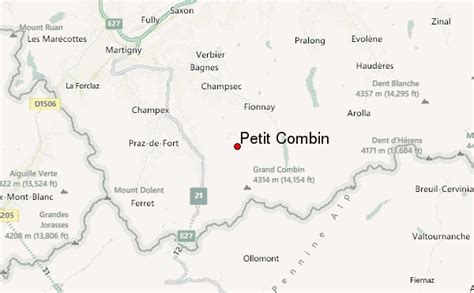 Petit Combin Mountain Information