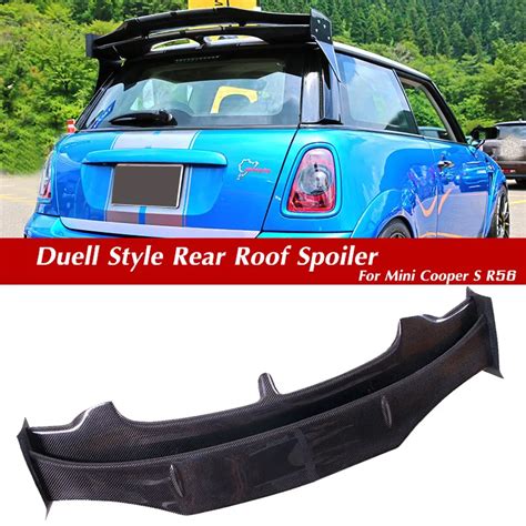 For Mini Cooper S R R Duell Ag Style Carbon Fiber Rear Roof