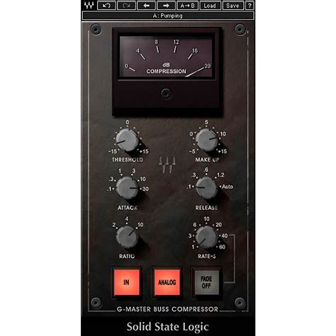 Waves SSL G Master Buss Compressor Musician S Friend