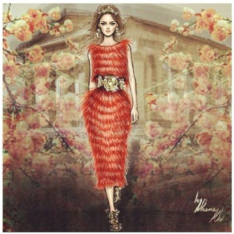 Shamek Bluwi Fashion Fashion Illustration Art Dress