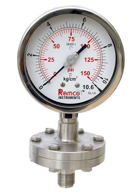 Ramco Diaphragm Sealed Gauge At Rs Diaphragm Sealed Gauges In