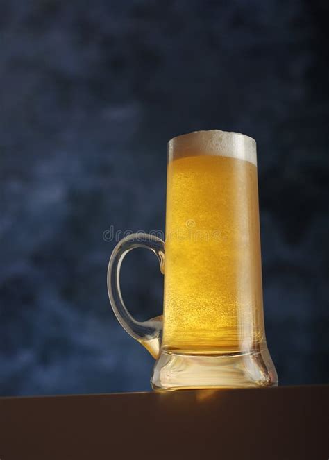 A Mug with Traditional German Lager Beer Stock Photo - Image of german ...