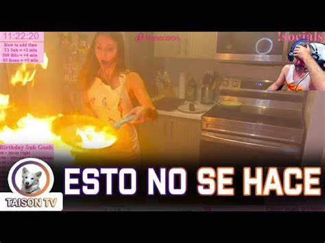 Streamer Incendia Su Cocina En Directo Moraleja No Imiteis Cosas Que