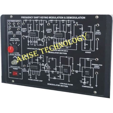 Frequency Shift Keying Modulation And Demodulation Fsk Trainer Kit