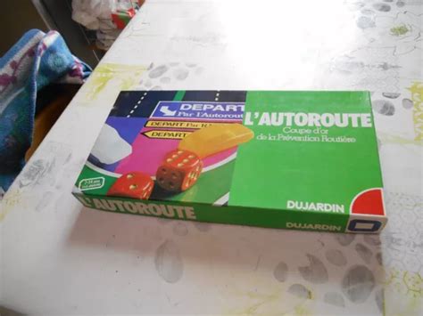 VINTAGE JEU DE société l autoroute dujardin EUR 10 00 PicClick FR