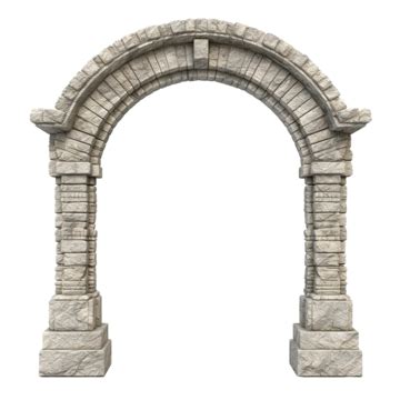 D Stone Archway Abstract Ancient Antique Png Transparent Image And