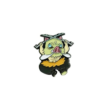 Demon Slayer Inosuke Hashibira Chiisai Enamel Pin Distinct Pins